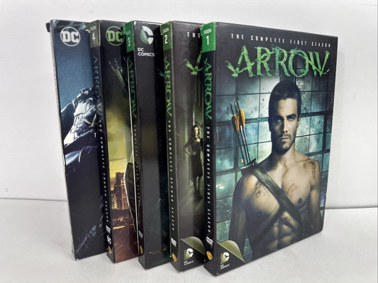 Arrow: Complete Seasons 1-5 DVD First Five DC Comics WB TV Series