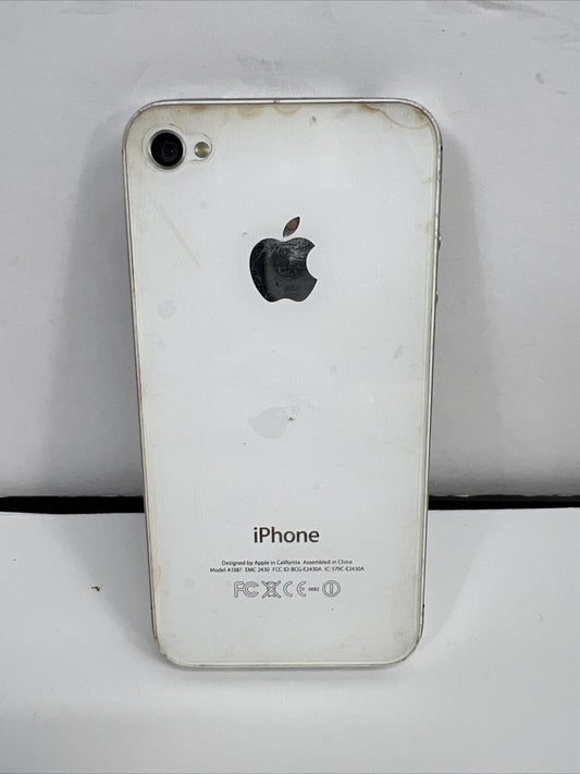 Apple iPhone 4s - 16GB - A1387 - White Verizon (FOR PARTS/REPAIRS ONLY)