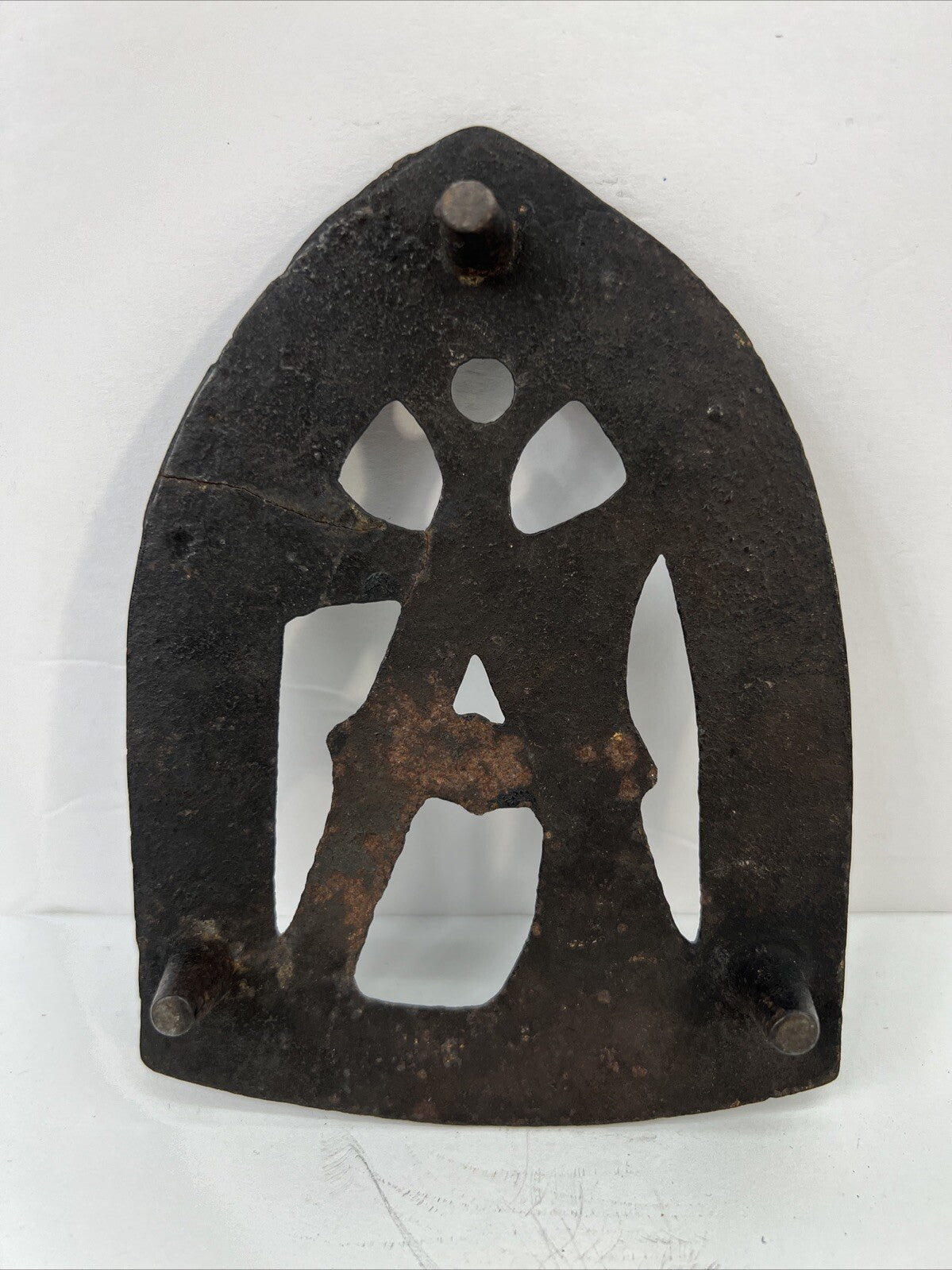 Antique Cast Iron Trivet American Foundry Mfg. Company St. Louis Missouri Sad 
