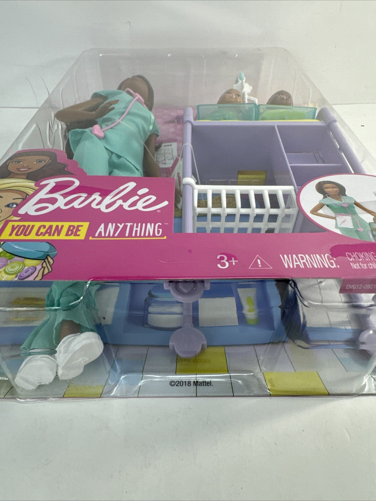 Barbie Paediatrician Doctor Doll Accessories Mobile Baby Doctor Playset NEW