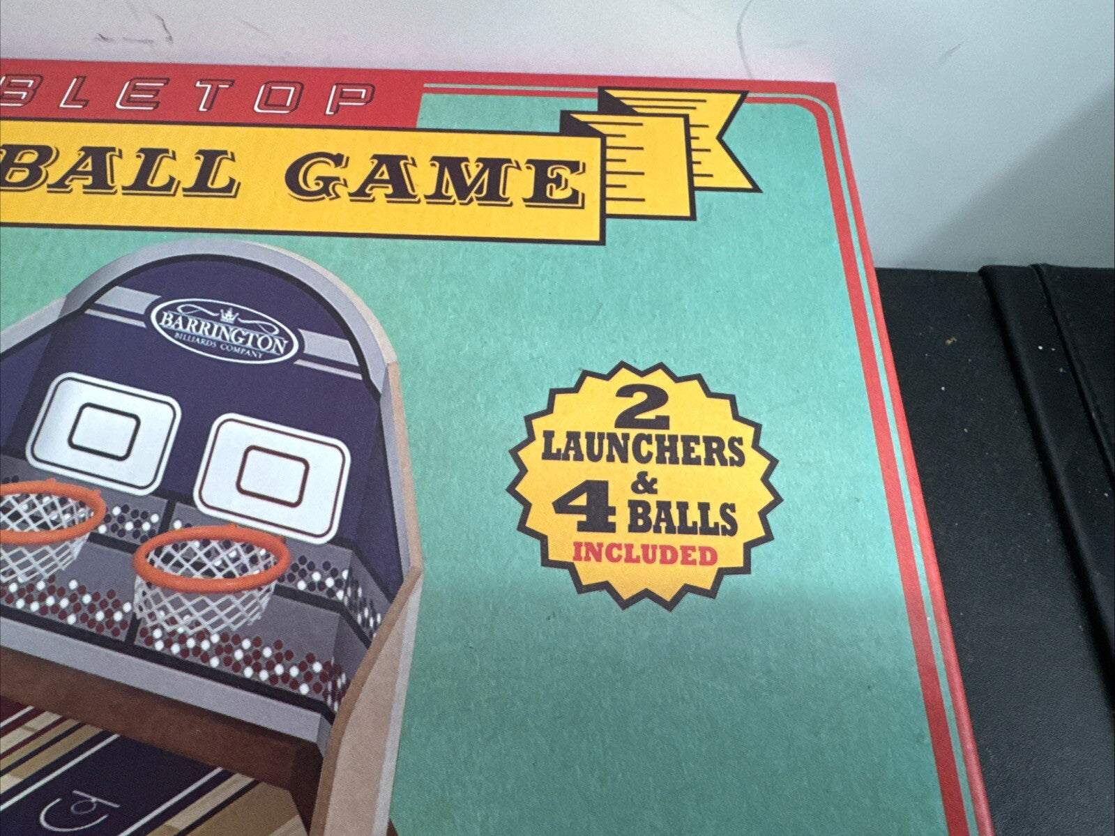 Barrington Classic Wooden Tabletop Basketball Game Rare Vintage Game Sealed NIB